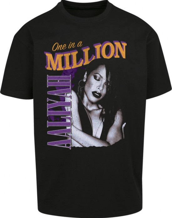 Тениска в черен цвят Mister Tee Aaliyah One In A Million Тениска в черен цвят Mister Tee Aaliyah One In A Million