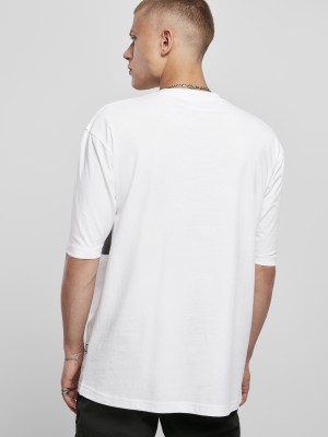 Мъжка тениска в бял цвят Urban Classics Big Double Pocket