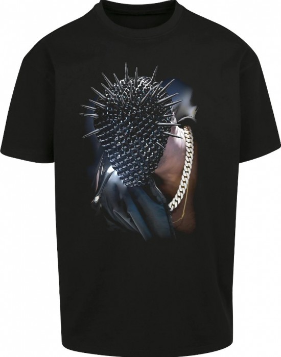 Мъжка тениска в черен цвят Mister Tee Thorned Mask Мъжка тениска в черен цвят Mister Tee Thorned Mask