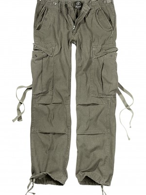 Дамски карго панталон в цвят маслина Brandit