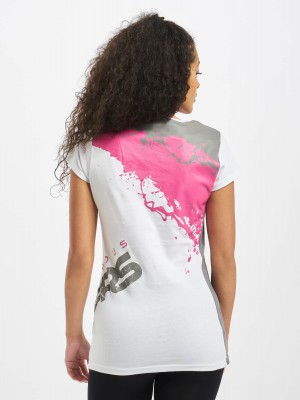 Дамска тениска в бял цвят Dangerous DNGRS Anger