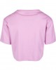 Дамска къса и широка тениска в розово Oversized Urban Classics coolpink