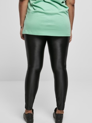 Дамски дълъг клин в черно Ladies Highwaist Shiny Metalic Leggings Дамски дълъг клин в черно Ladies Highwaist Shiny Metalic Leggings