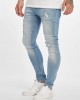Мъжки Skinny-Jeans дънки DEF Dean в син цвят