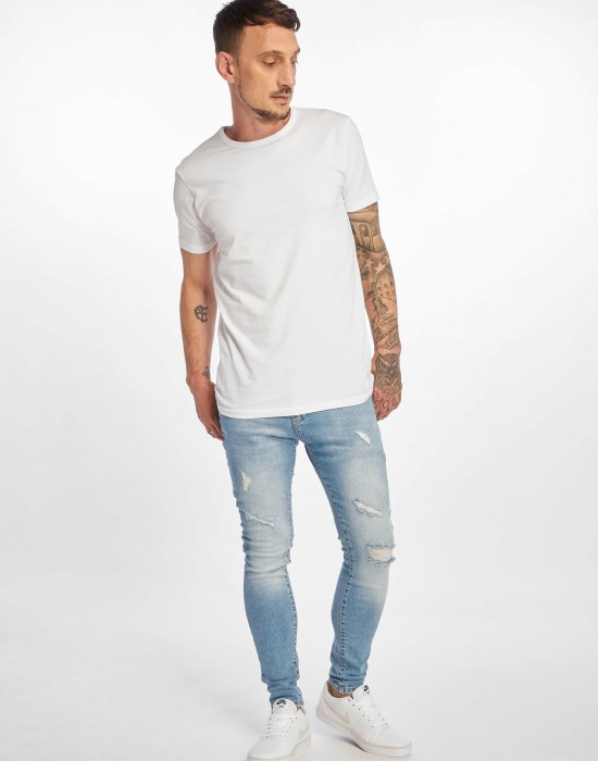 Мъжки Skinny-Jeans дънки DEF Dean в син цвят