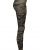 Дамски спортен камуфлажен клин Urban Classics wood camo