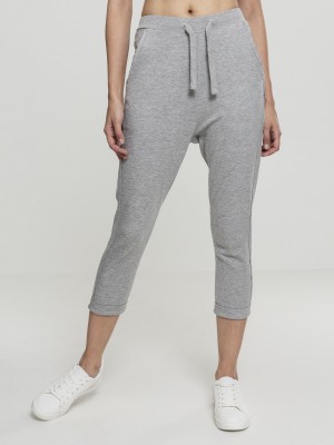 Дамско ежедневно сиво долнище големи размери Urban Classics