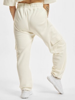 Дамско долнище в бял цвят DEF Sweat Pant Sidepockets