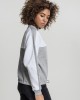 Дамска спортна блуза в сиво и бяло Urban Classics grey/white