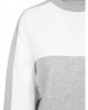 Дамска спортна блуза в сиво и бяло Urban Classics grey/white