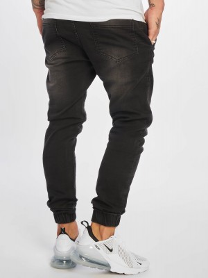 Мъжки черни дънки Just Rhyse Sweat Pant Miguel