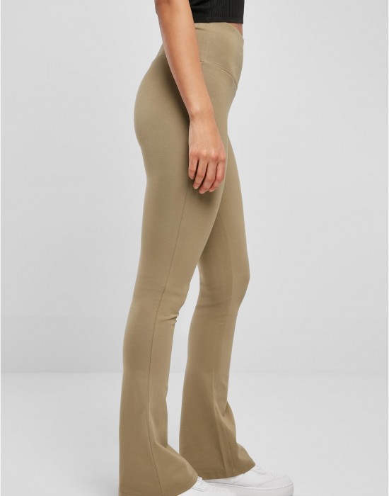 Дамски клин в цвят каки Urban Classics Stretch Jersey Leggings