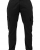 Мъжки карго панталони в черно Urban Classics Washed Cargo Twill Jogging Pants