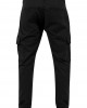Мъжки карго панталони в черно Urban Classics Washed Cargo Twill Jogging Pants