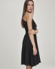Черна рокля с тънки презрамки Urban Classics Черна рокля с тънки презрамки Urban Classics