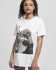Дамска тениска в бяло Mister Tee 2Pac F*ck The World Дамска тениска в бяло Mister Tee 2Pac F*ck The World