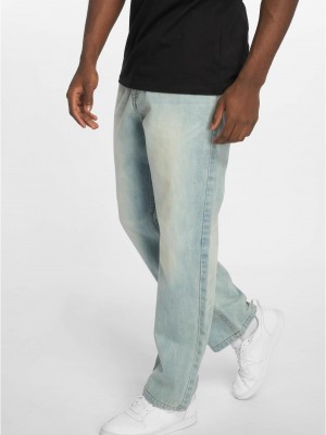 Мъжки дънки в светлосин цвят Rocawear WED Loose Fit 