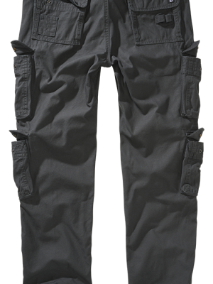 Мъжки карго панталон в цвят графит Brandit Pure Slim Fit anthracite