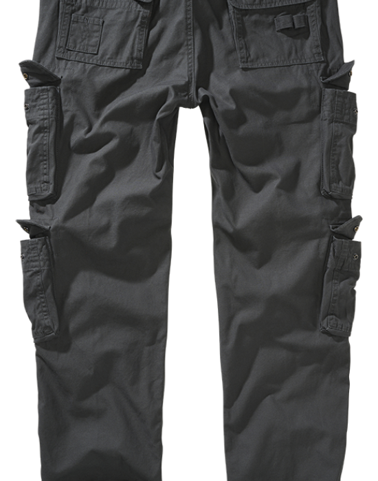 Мъжки карго панталон в цвят графит Brandit Pure Slim Fit anthracite Мъжки карго панталон в цвят графит Brandit Pure Slim Fit anthracite