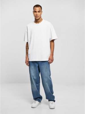 Мъжки широки дънки в син цвят Urban Classics