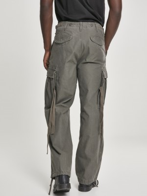 Мъжки карго панталони в цвят маслина Brandit M-65 