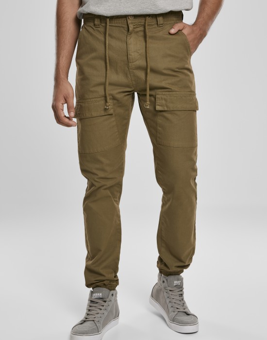 Мъжки карго панталон Urban Classics Front Pocket summerolive