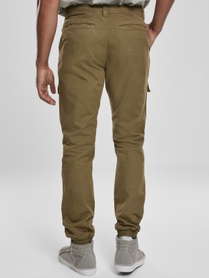 Мъжки карго панталон Urban Classics Front Pocket summerolive