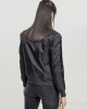 Дамско черно яке тип бомбър Urban Classics Basic
