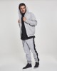 Мъжки изчистен суичър с цип Urban Classics в сив цвят