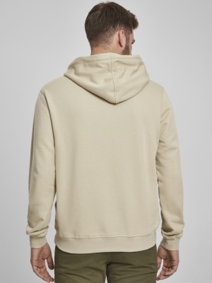 Мъжки суичър в бежово Urban Classics Basic Terry Hoodie