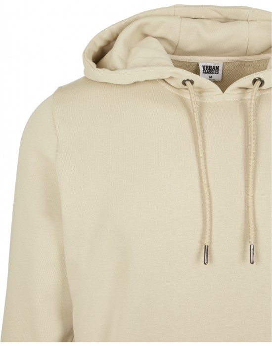 Мъжки суичър в бежово Urban Classics Basic Terry Hoodie
