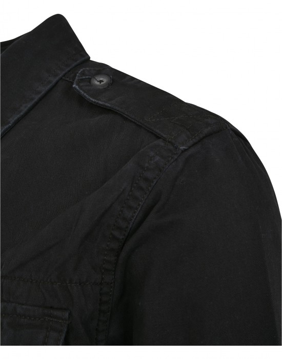 Мъжка риза в черен цвят Brandit Vintage Shirt black  