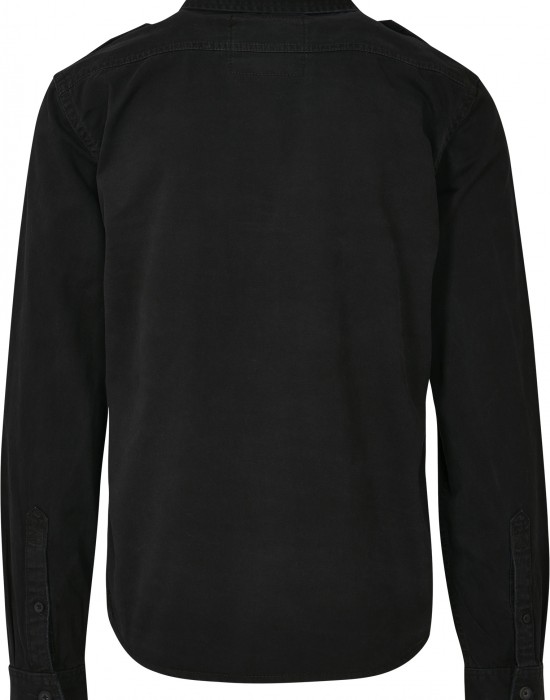 Мъжка риза в черен цвят Brandit Vintage Shirt black  