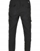 Мъжки летен карго панталон в черен цвят Urban Classics Adjustable Nylon Cargo Pants