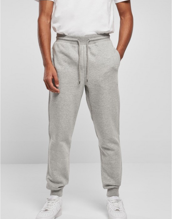 Мъжко спортно долнище в сиво Basic Sweatpants grey Мъжко спортно долнище в сиво Basic Sweatpants grey