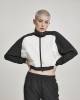 Дамско късо горнище Urban Classics в черно и бяло