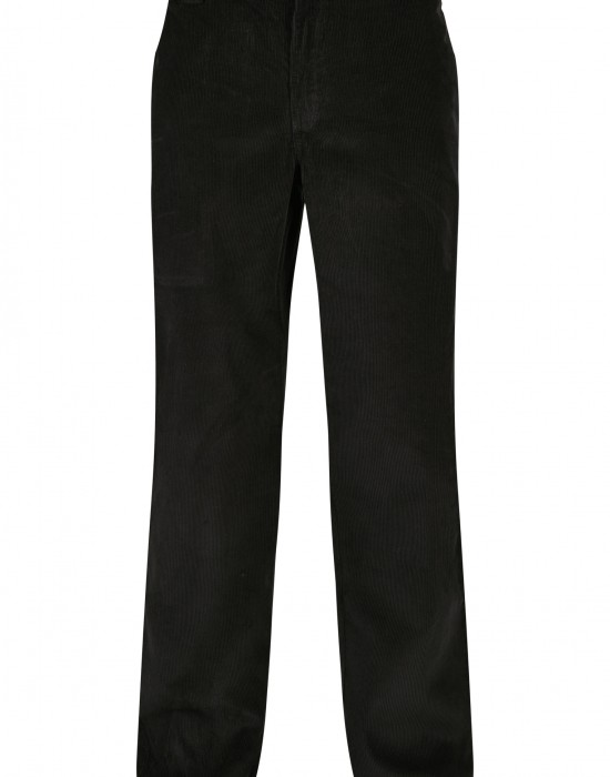 Мъжки панталон в черно Urban Classics Corduroy Workwear 