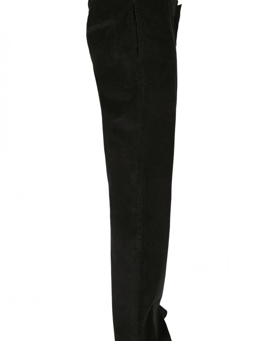 Мъжки панталон в черно Urban Classics Corduroy Workwear 