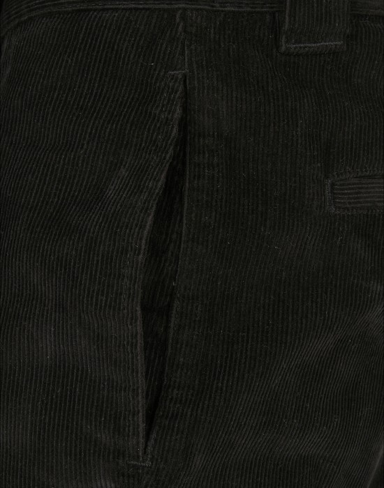 Мъжки панталон в черно Urban Classics Corduroy Workwear 