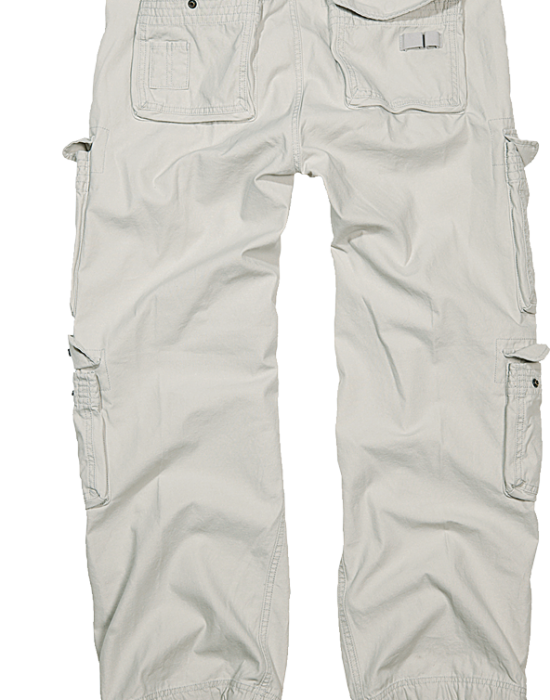 Мъжки карго панталони в бяло Brandit Pure Vintage Мъжки карго панталони в бяло Brandit Pure Vintage