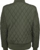 Дамско яке бомбър Urban Classics в цвят маслина