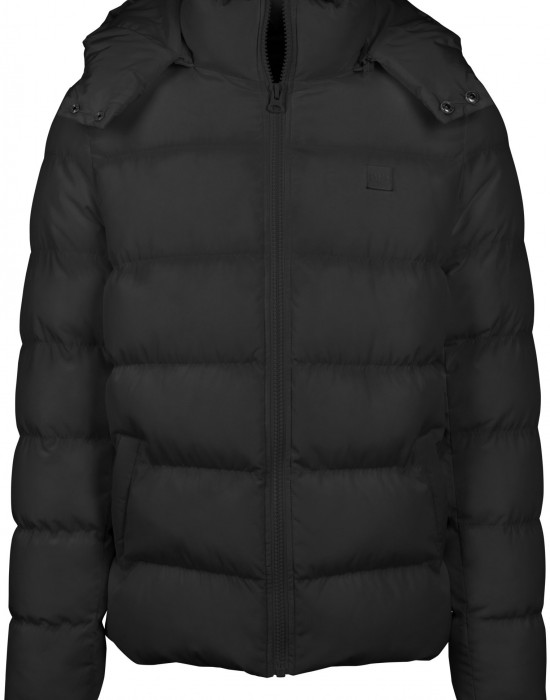 Мъжко зимно яке Urban Classics в черен цвят Мъжко зимно яке Urban Classics в черен цвят