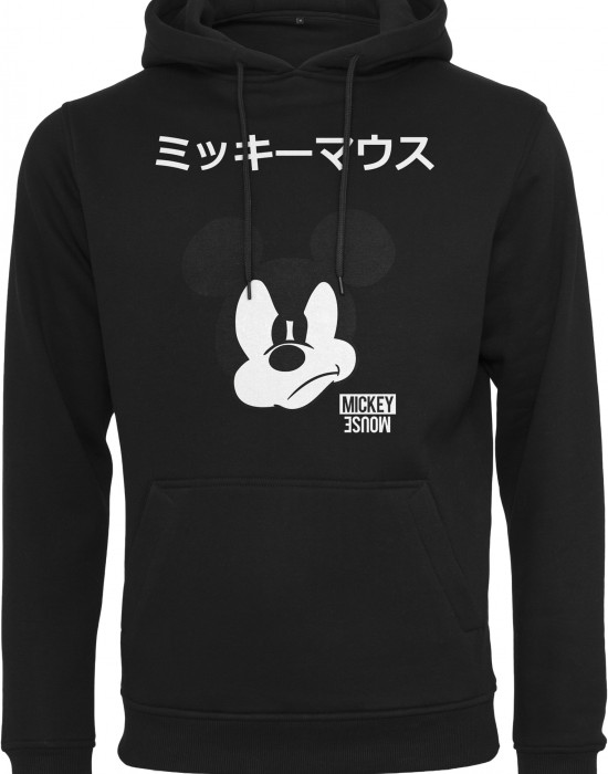 Мъжки суичър в черно Merchcode Mickey Japanese 