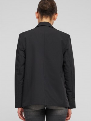 Дамски блейзър в черен цвят Urban Classics Ladies Basic Blazer 