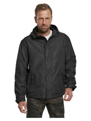 Мъжка ветровка в черен цвят Brandit