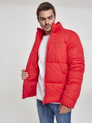 Мъжко яке в червено от Urban Classics Boxy Puffer