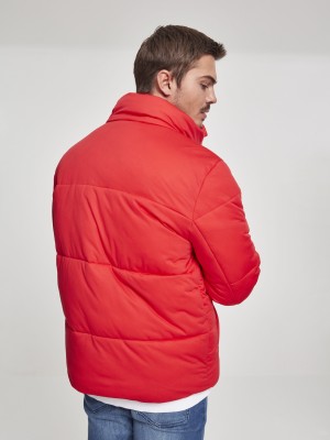 Мъжко яке в червено от Urban Classics Boxy Puffer