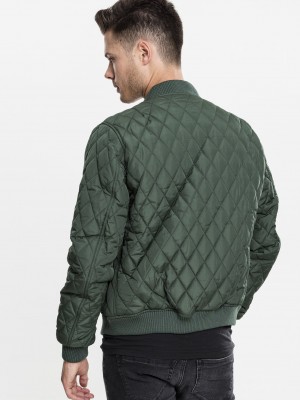 Мъжко пролетно-есенно яке Urban Classics в цвят маслина