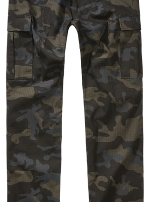 Дамски карго панталон в тъмен камуфлаж Brandit Ripstop