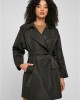 Дамски шлифер в черен цвят Urban Classics Trench Coat Дамски шлифер в черен цвят Urban Classics Trench Coat